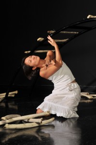 Ji Shin, of Bones & Bridges, art by Novie Trump